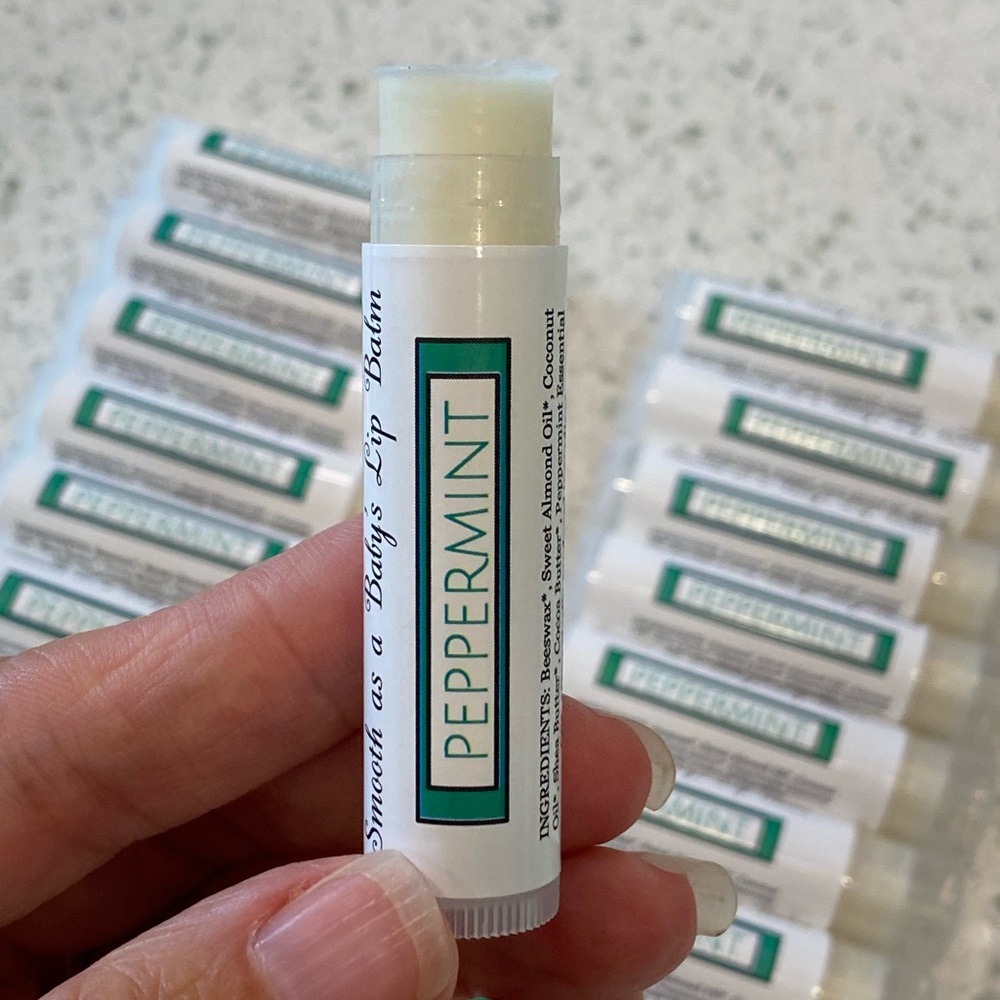 Organic Peppermint Lip Balms
